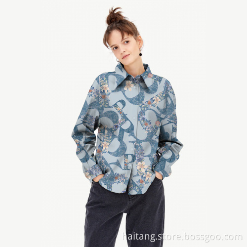 Shirt Cloth Material Digital Textile Printing Calico Cloth